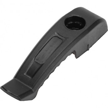 Держатель кабеля REXANT для прямого монтажа односторонний черный, 67 мм (20шт/уп)