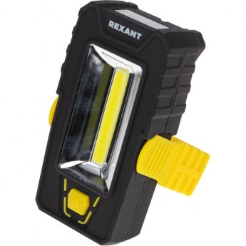 Фонарь рабочий-трансформер REXANT NEW AGE с дальним головным 3 Вт и ближним боковым светом 6 Вт, поворотный магнит Фонарь рабочий-трансформер REXANT NEW AGE с дальним головным 3 Вт и ближним боковым светом 6 Вт, поворотный магнит