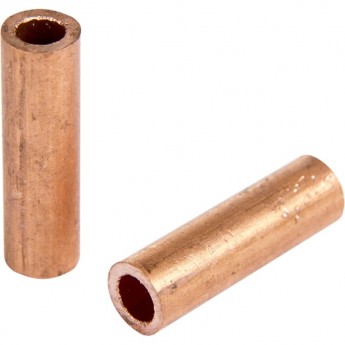 Гильза медная REXANT ГМ 16-6 (16мм² - Ø6мм) (в упак.100шт) Гильза медная REXANT ГМ 16-6 (16мм² - Ø6мм) (в упак.100шт)