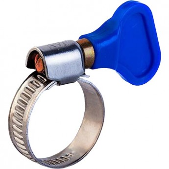 Хомут червячный REXANT 32-50/9-0,7мм, с ключом, нержавеющая сталь W2, (50 шт/уп)