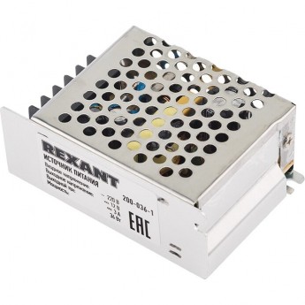 Источник питания REXANT 220 V AC/12 V DC 3 A 36 W с разъемами под винт, без влагозащиты (IP23)