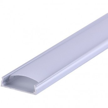 Комплект врезного алюминиевого профиля REXANT с рассеивателем, 24х6мм, 1м Комплект врезного алюминиевого профиля REXANT с рассеивателем, 24х6мм, 1м