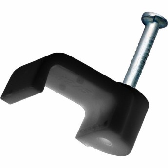 Крепеж кабеля REXANT плоский 5 х 2 мм черный, 50 шт. Крепеж кабеля REXANT плоский 5 х 2 мм черный, 50 шт.