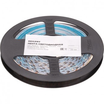 Лента светодиодная REXANT 12В, SMD2835, 19,2Вт/м, 240 LED/м, 4000K, 10мм, 5м, IP20
