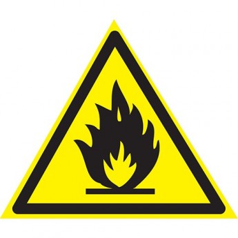 Наклейка знак пожарной безопасности REXANT ПОЖАРООПАСНО 150х150х150 мм Наклейка знак пожарной безопасности REXANT ПОЖАРООПАСНО 150х150х150 мм