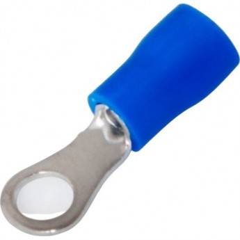 Наконечник кольцевой REXANT изолированный ø 4.3 мм 1.5-2.5 мм² (НКи 2.5-4/НКи2-4) синий Наконечник кольцевой REXANT изолированный ø 4.3 мм 1.5-2.5 мм² (НКи 2.5-4/НКи2-4) синий