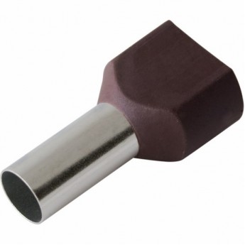 Наконечник штыревой REXANT F-14 мм 2х10 мм² втулочный изолированный красный Наконечник штыревой REXANT F-14 мм 2х10 мм² втулочный изолированный красный