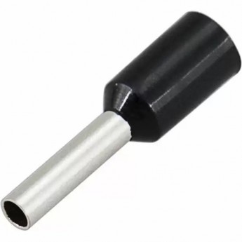 Наконечник штыревой втулочный изолированный REXANT НШВи 1.5-8 F-8 мм 1.5 мм² черный Наконечник штыревой втулочный изолированный REXANT НШВи 1.5-8 F-8 мм 1.5 мм² черный
