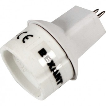 Переходник цокольный REXANT GU5,3- GU10 (пакет БОПП) 1 шт. Переходник цокольный REXANT GU5,3- GU10 (пакет БОПП) 1 шт.