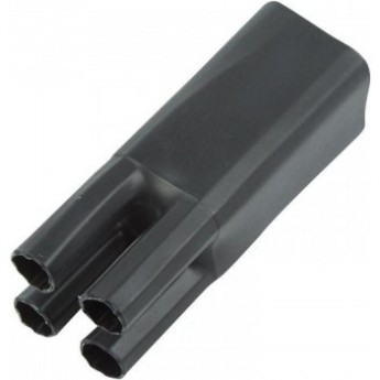 Термоусаживаемая перчатка REXANT на 4 жилы 50.0/25.0 мм черная Термоусаживаемая перчатка REXANT на 4 жилы 50.0/25.0 мм черная