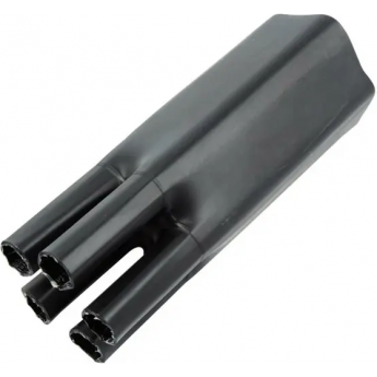 Термоусаживаемая перчатка REXANT на 5 жил 57.0/29.0 мм черная Термоусаживаемая перчатка REXANT на 5 жил 57.0/29.0 мм черная